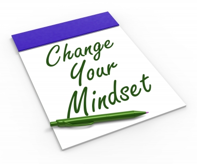 image: book cover saying 'change your mindset'