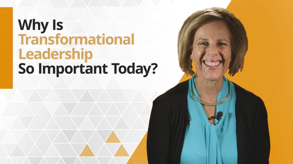 Graphic title for Why is transformational leadership so important today?